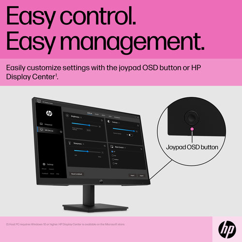 HP P22 G5 computer monitor 54.6 cm (21.5 HP P22 G5 computer monitor 54.6 cm (21.5